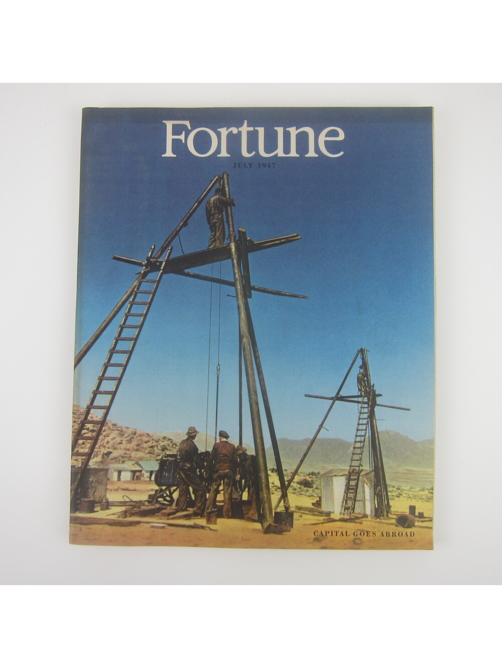 Vintage FORTUNE Magazine July 1947 Bank of America, Hochschild, Yachting, Circus